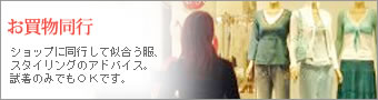 お買物同行